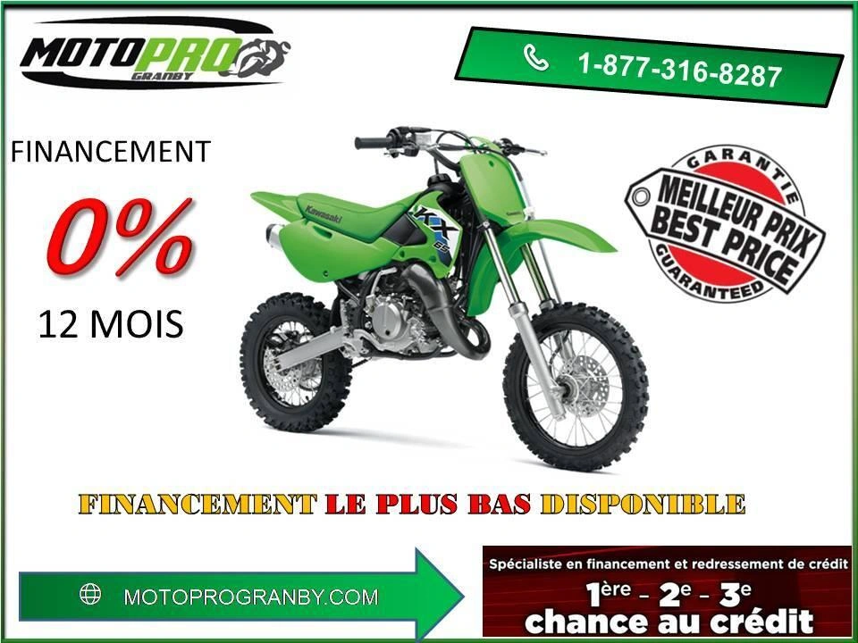 2026 Kawasaki Kx65 Kx 65 Motocross 2 Temps Kx65 alt