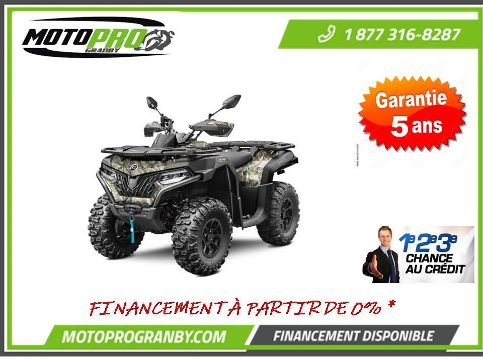 2025 Cfmoto Cforce 600 Eps Cforce600 Camo Cf Moto Cforce 600 Eps alt