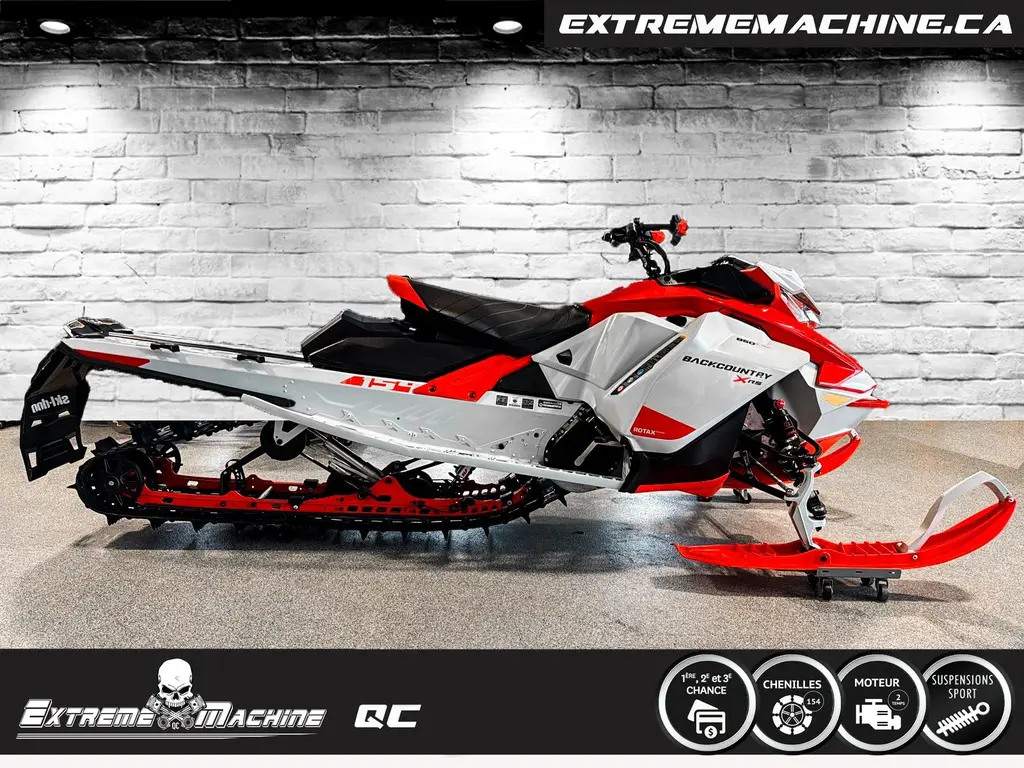 2021 SKIDOO BACKCOUNTRY X-RS 850 E-TEC 154'' PRÊT POUR LA SAISON!!!