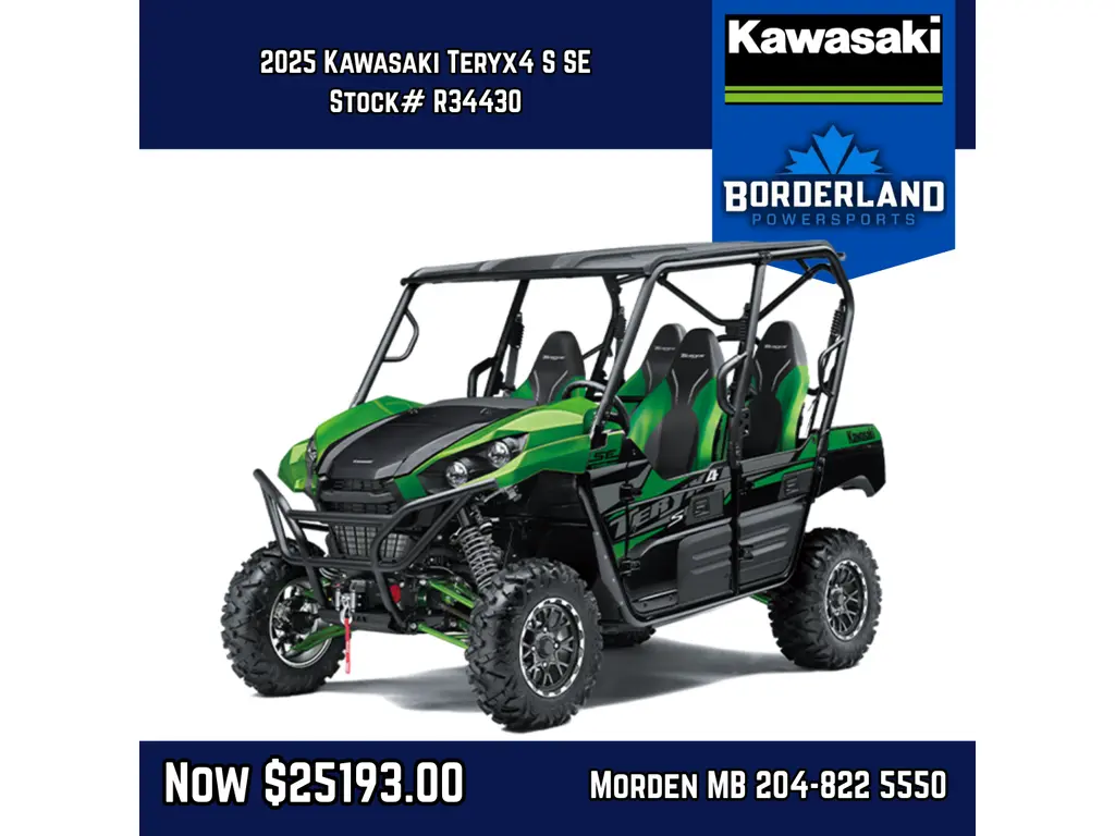 2025 Kawasaki Teryx4™ S SE 