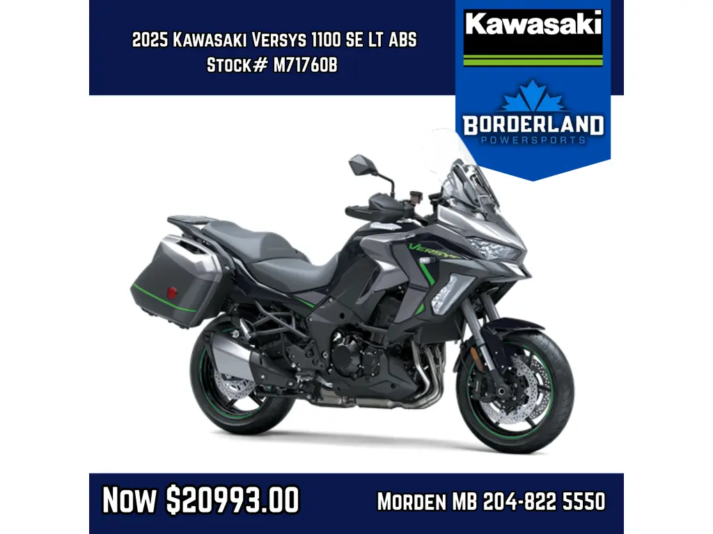 2025 Kawasaki Versys® 1100 SE LT ABS 