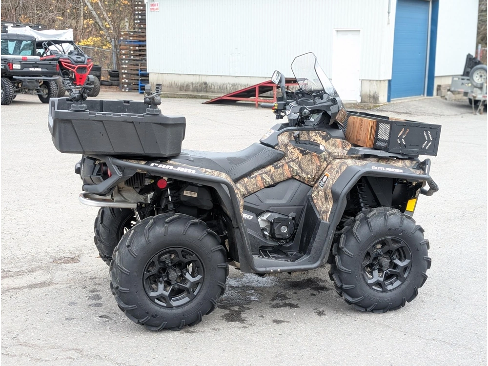 2022 Can-am Outlander 650 Mossy Oak Edition | 🧭 Prêt Pour La Chasse Et Le Travail 🐾 |suzuki Kingquad 2022 - Yamaha Kodiak alt