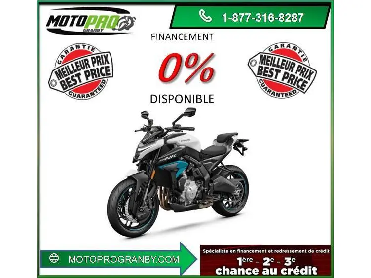 2026 CFMOTO 675NK 3 CYLINDRES NOUVEAUTÉ PERFORMANCE 675 NK Z ZR
