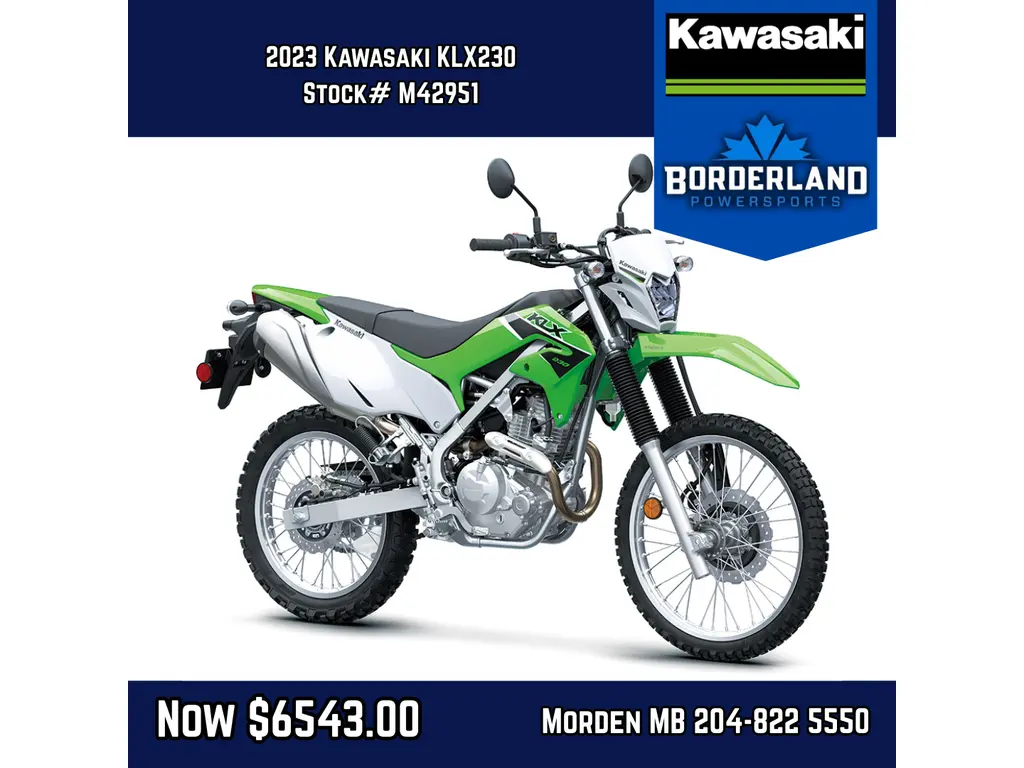 2023 Kawasaki KLX 230 