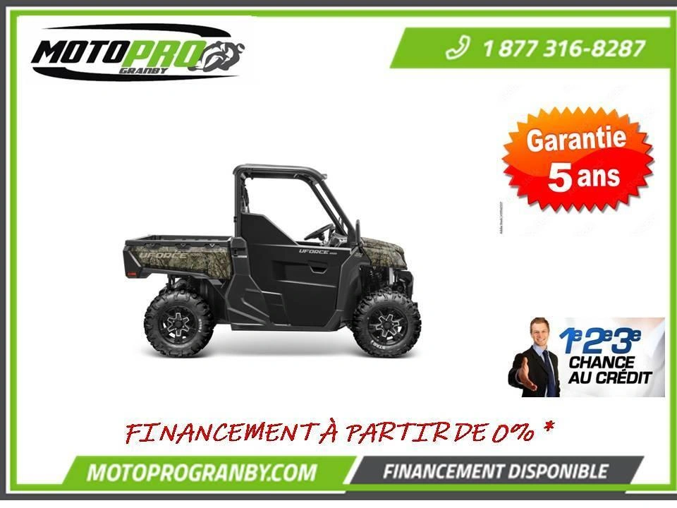 2025 Cfmoto Uforce 1000 Eps Lx Uforce1000 Vrai 3 Places Aucun Frais!!! alt