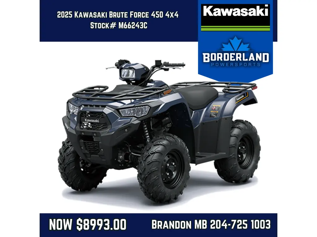 2025 Kawasaki Brute Force450 4x4 