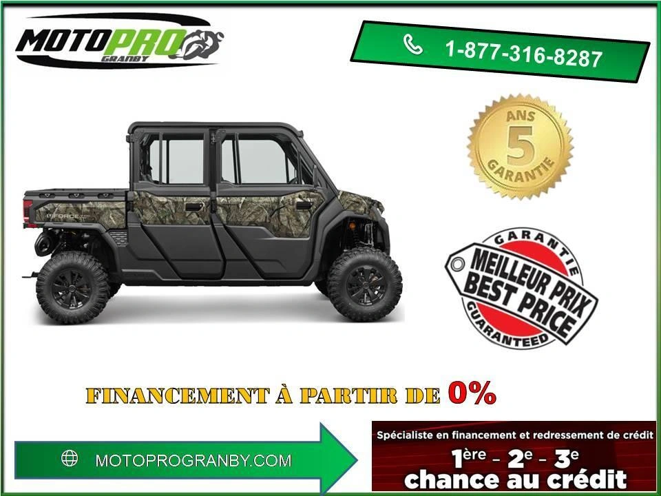 2025 Cfmoto Uforce U10 Pro Xl Uforce U10 Xl U10xl 6 Place 1000 Pro Highland Camo alt