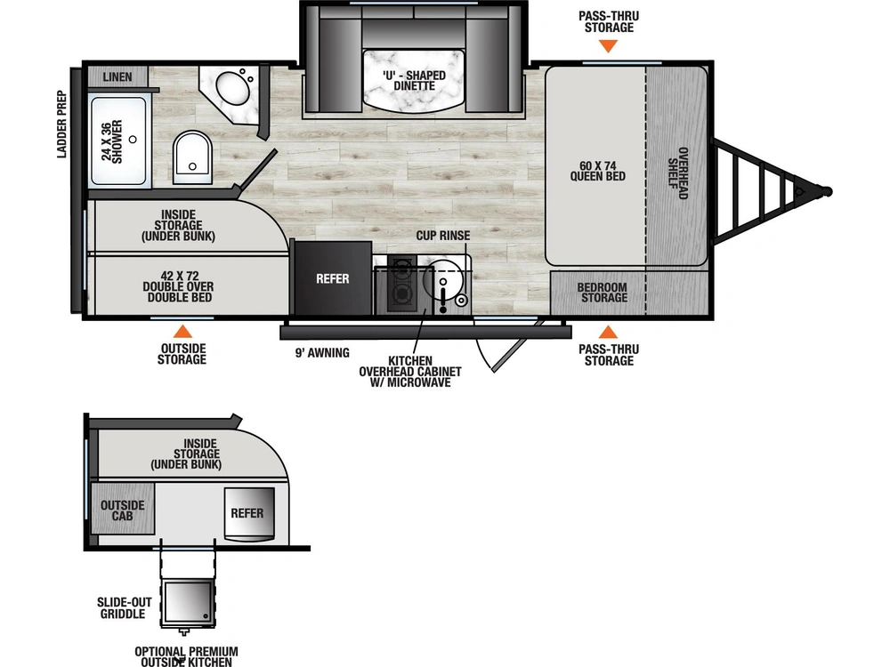 2026 Forest River Viking 18dbs alt
