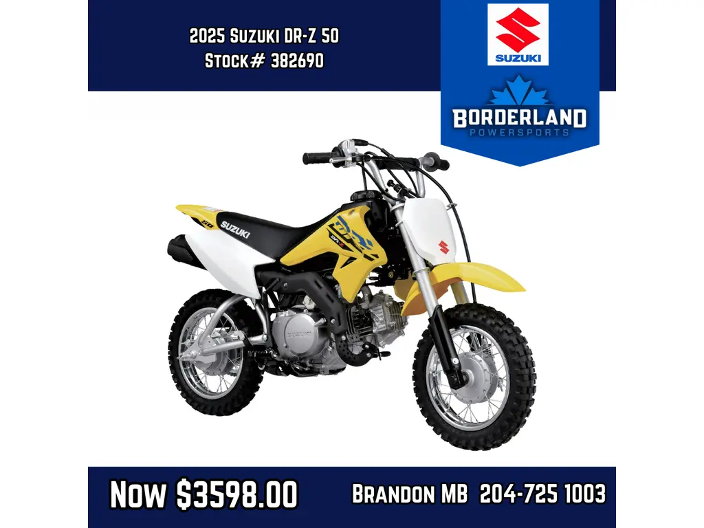 2025 Suzuki DR-Z 50 