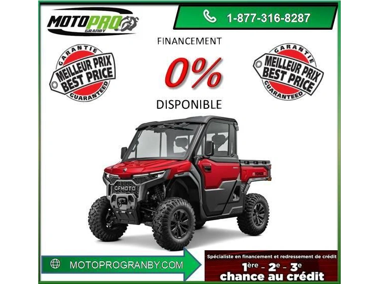 Cfmoto Uforce U10 Pro Highland Uforce1000 U10 Pro Highland 3 Cylindres 2026 alt