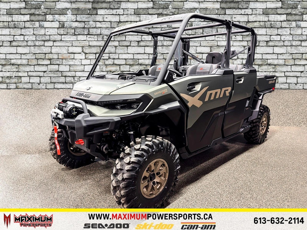 Can-am Defender Max X Mr Hd11 With Half Doors 2026 alt
