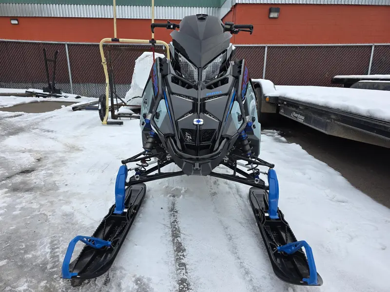 2026 Polaris 850 RMK PRO 155 - 7S Display Hemlock Blue / Black / Velocity Blue