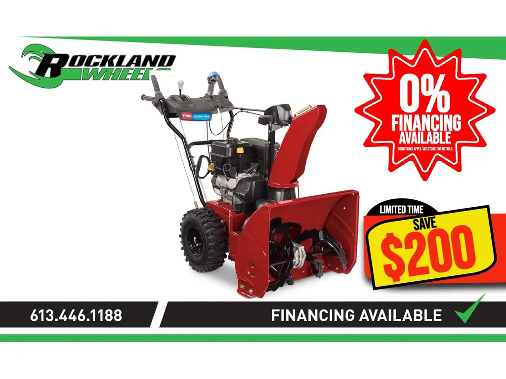 2025 Toro 24 in. (61 cm) Power Max® 824 OE Gas Snow Blower (37798)