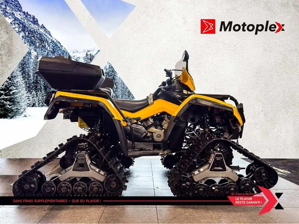 2009 Can-Am OUTLANDER 650 xt CHENILLE