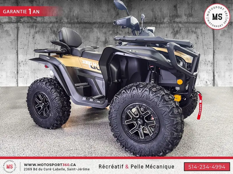 2026 SEGWAY AT10L PREMIUM W DESERT YELLOW *NOUVEAUTÉ *