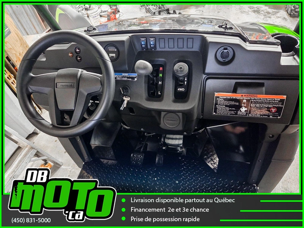 Kawasaki Mule Sx Xc Le 4x4 ** 0% D'intérêt Disponible ** 2026 alt