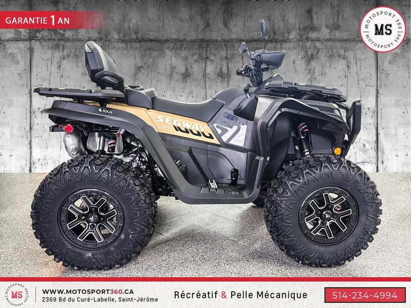 2026 SEGWAY AT10L PREMIUM W DESERT YELLOW *NOUVEAUTÉ *