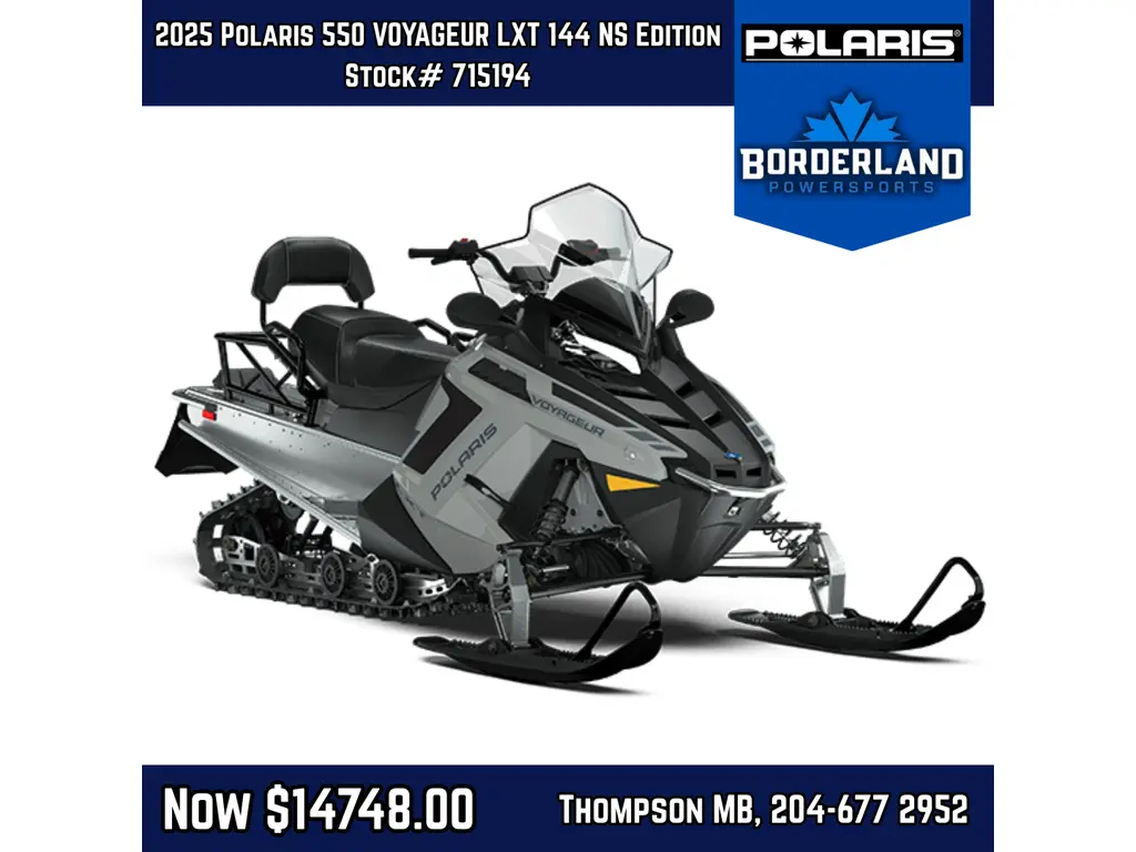 2025 Polaris 550 VOYAGEUR LXT 144 NORTHSTAR EDITION