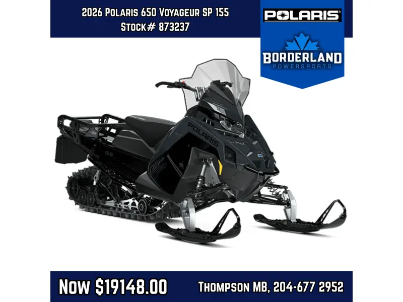 2026 Polaris 650 Voyageur SP 155