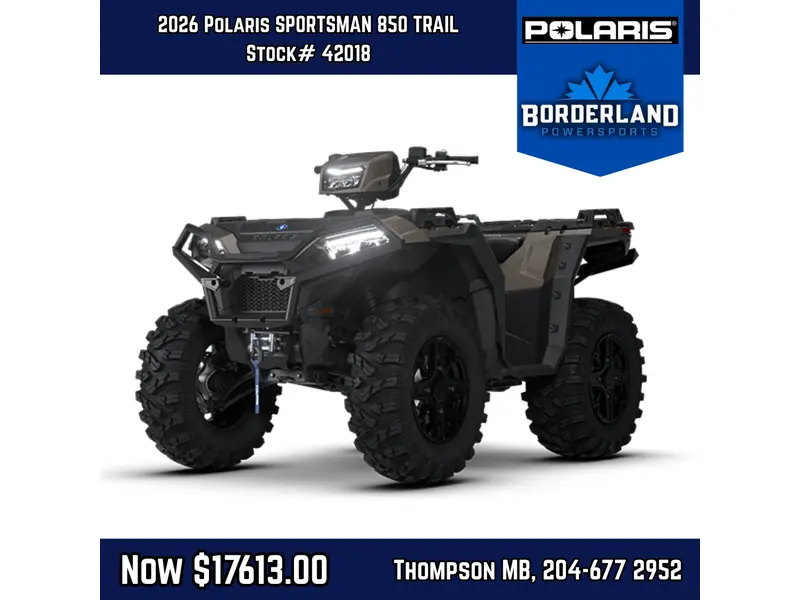2026 Polaris SPORTSMAN 850 TRAIL NARA BRONZE Trail