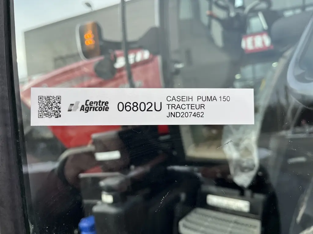 2022 Case IH Puma 150 CVX