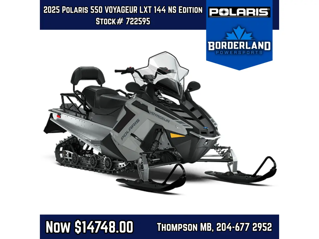 2025 Polaris 550 VOYAGEUR LXT 144 NORTHSTAR EDITION 