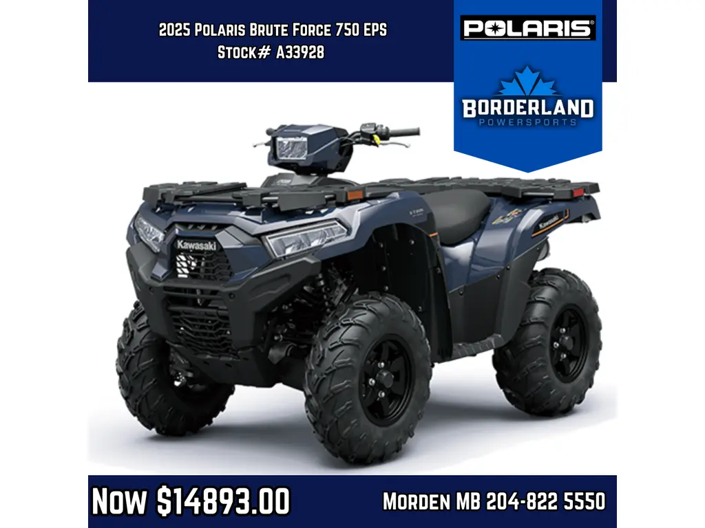 2025 Kawasaki Brute Force® 750 EPS
