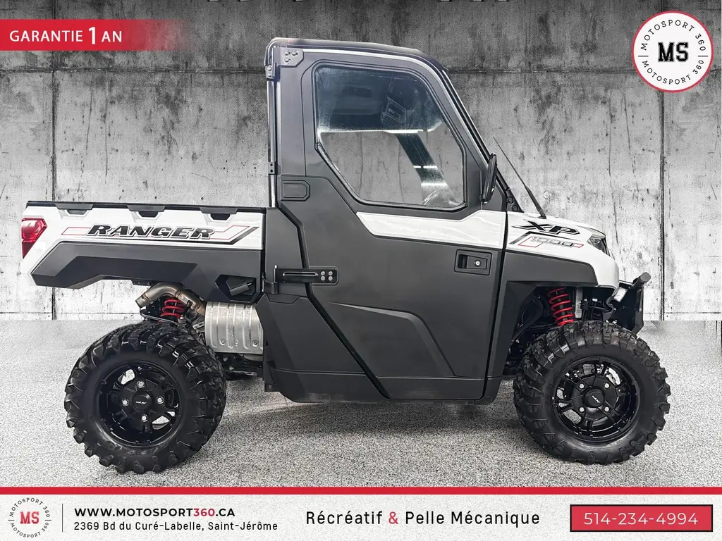 2021 Polaris RANGER XP 1000 FULL CAB ! - CHAUFFAGE + SYSTÈME DE SON