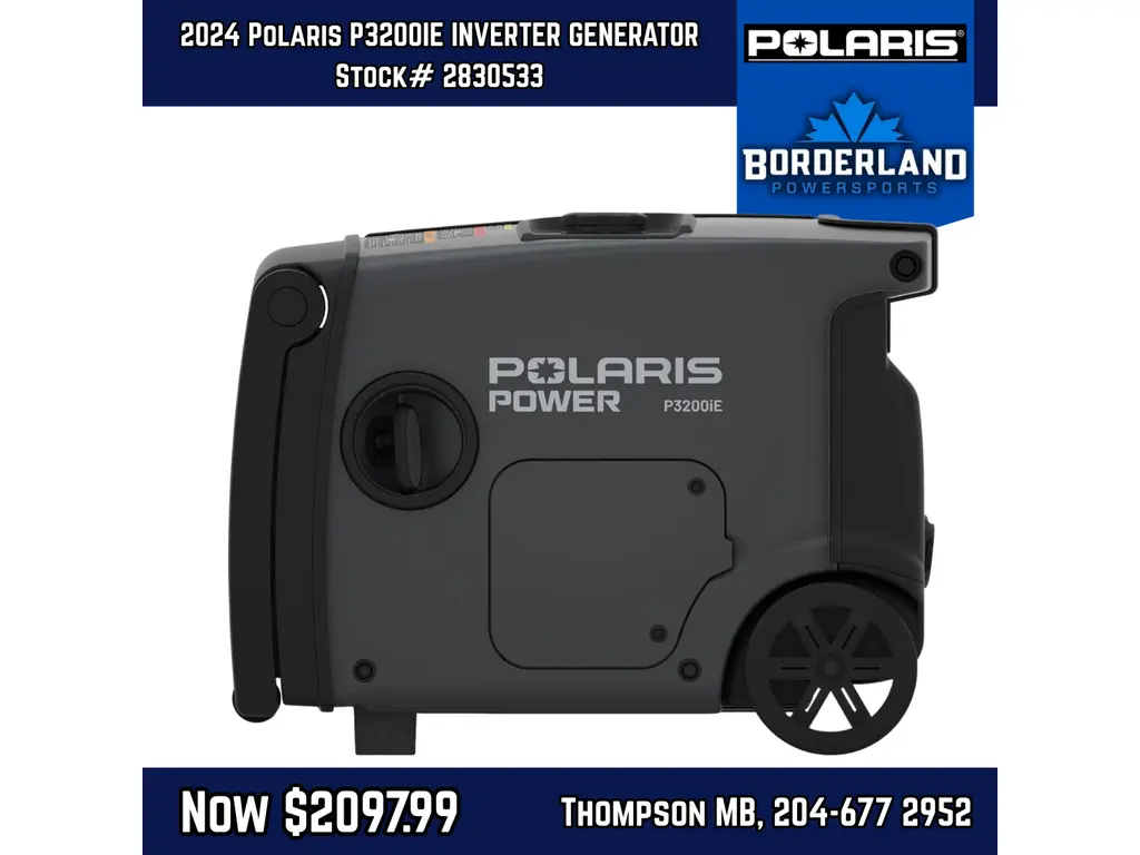 2024 Polaris P3200IE INVERTER GENERATOR 