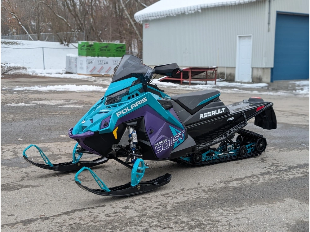 2024 Polaris Patriot Boost Switchback Assault 146 850cc Turbo | 🌍 Concurrents : Vr1 Boost / Mach Z / Summit X 🌍 | alt