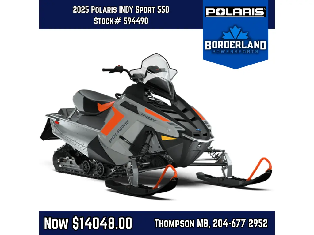 2025 Polaris INDY® Sport 550 - Stealth Grey