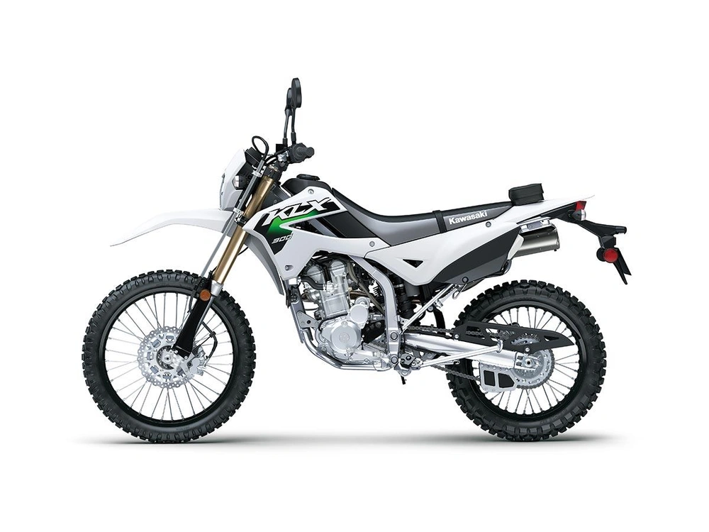 2026 Kawasaki Klx300 Semi Blanc | ⚡ Équivalent Dr-z400s & Honda Xr300 ⚡ | alt