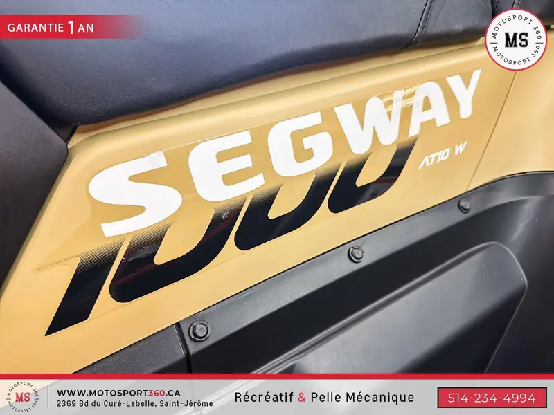 2026 SEGWAY AT10L PREMIUM W DESERT YELLOW *NOUVEAUTÉ *