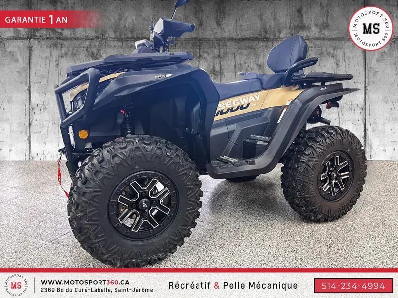 2026 SEGWAY AT10L PREMIUM W DESERT YELLOW *NOUVEAUTÉ *