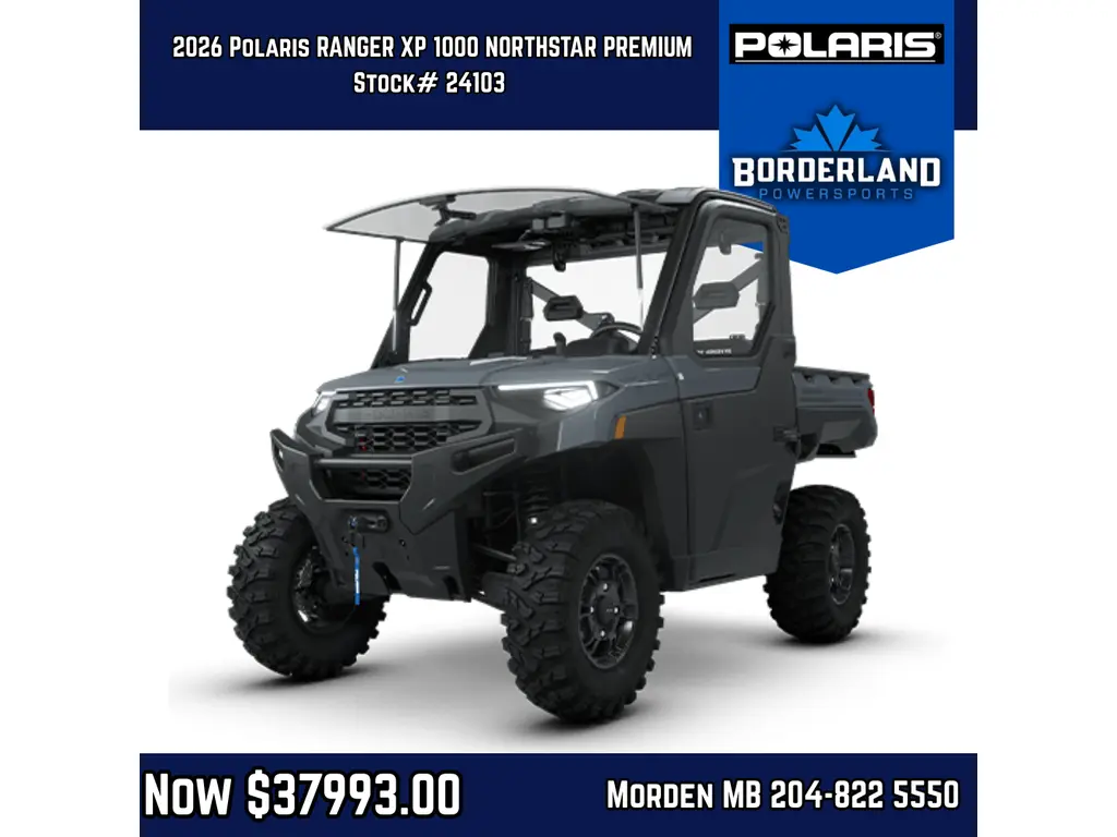 2026 Polaris RANGER XP 1000 NORTHSTAR PREMIUM STH GRAY Premium