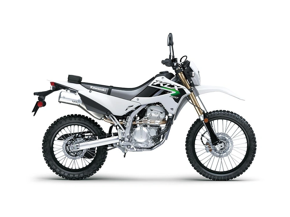 2026 Kawasaki Klx300 Semi Blanc | ⚡ Équivalent Dr-z400s & Honda Xr300 ⚡ | alt