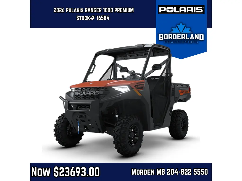 2026 Polaris RANGER 1000 PREMIUM ROVER RUST EPS