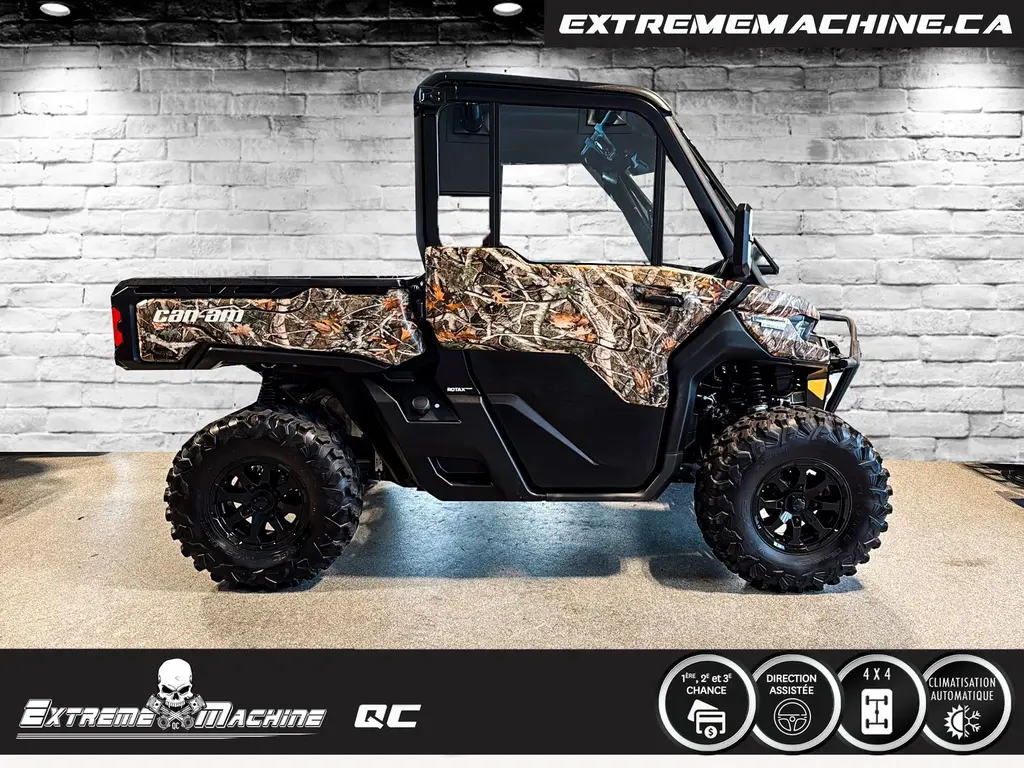 Can-Am DEFENDER HD10 LIMITED CAB DPS 2024 - SEULEMENT 4665KM!!!