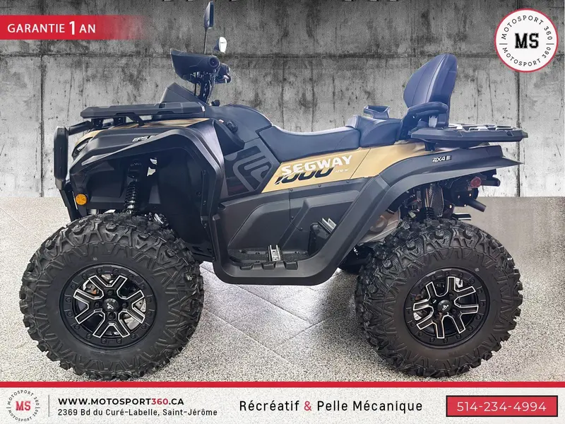 2026 SEGWAY AT10L PREMIUM W DESERT YELLOW *NOUVEAUTÉ *