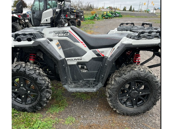 2023 Polaris Sportsman 850 Ultimate Trail - Chalk Gloss alt