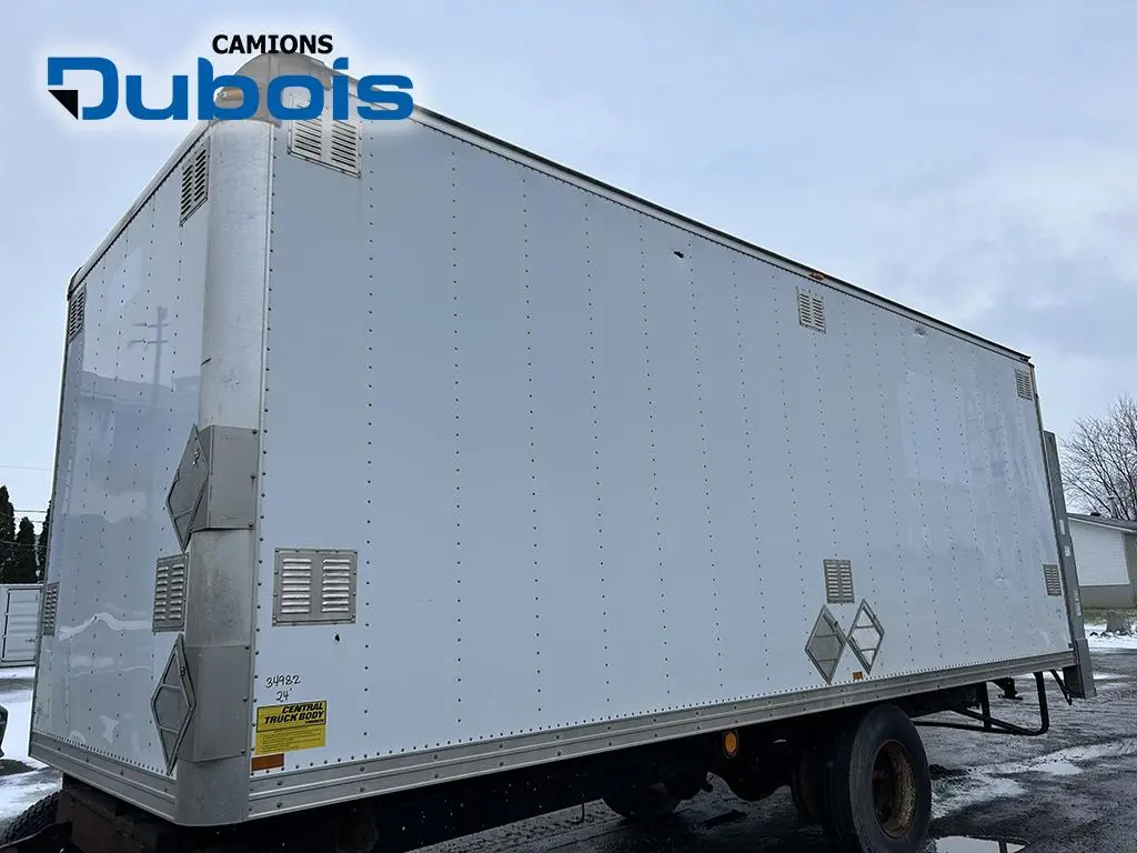 CENTRAL TRUCK BODY DRY BOX 24' 2015
