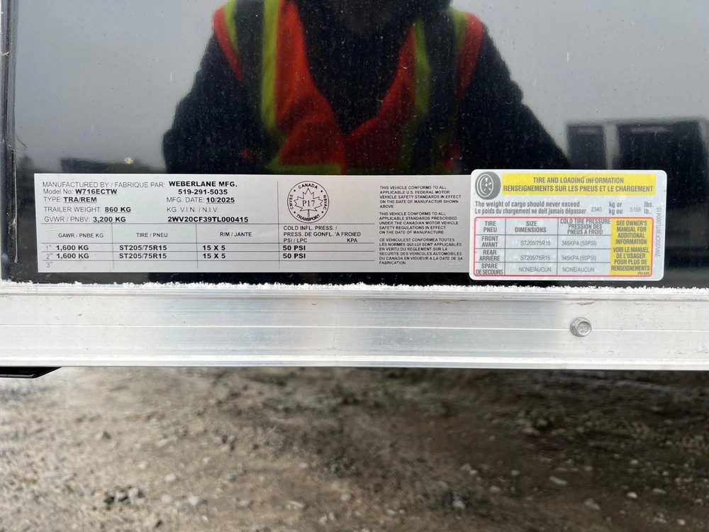 Weberlane Weberlane 7x16+6'' Ta3 Avec Rampe 2026 alt