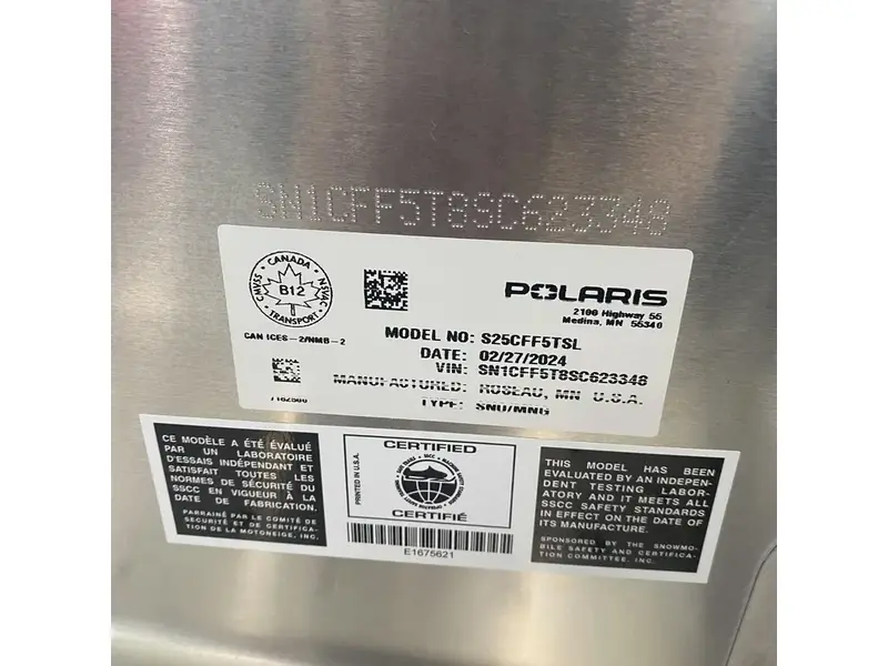 2025 Polaris 550 VOYAGEUR 155