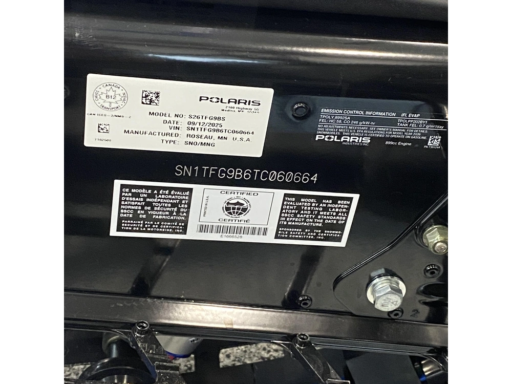 2026 Polaris 9r Rmk Khaos 155 Es alt