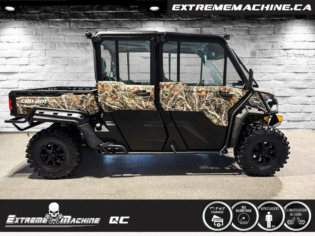 Can-Am DEFENDER MAX HD10 LIMITED CAB DPS 2024 - SEULEMENT 564KM - PLUS DE 7000$$ D'ACCESSOIRES!!
