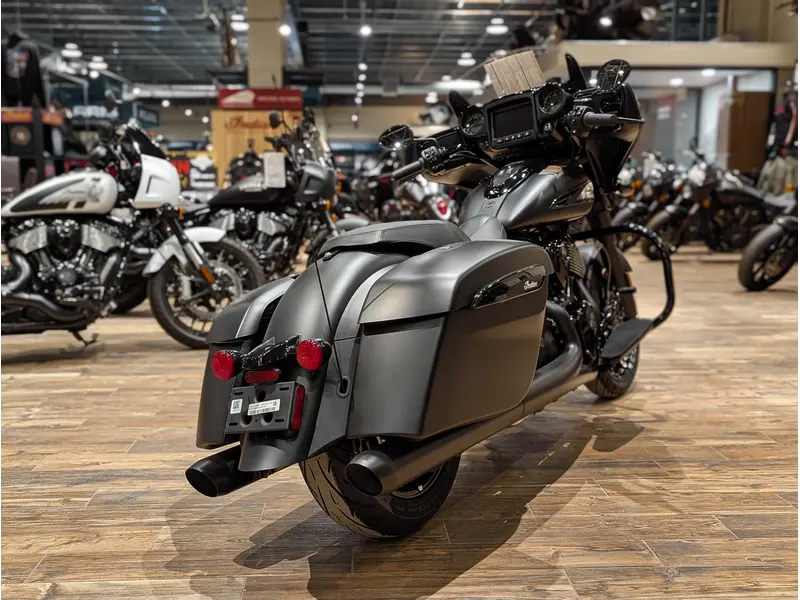 2026 Indian Motorcycle Chieftain Dark Horse + PowerBand Audio Package // Black Smoke