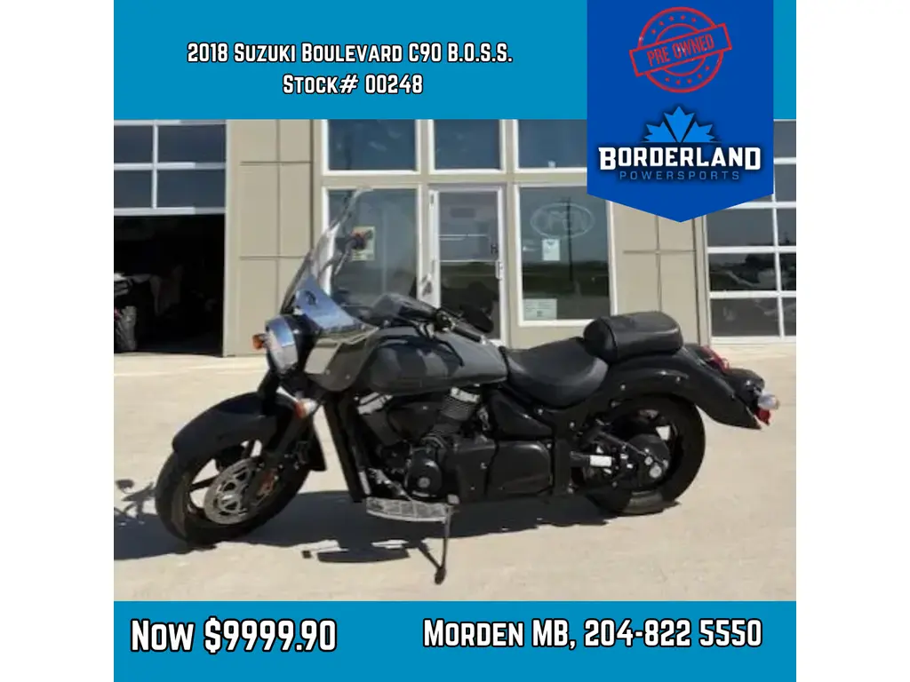 2018 Suzuki Boulevard C90 B.O.S.S. 