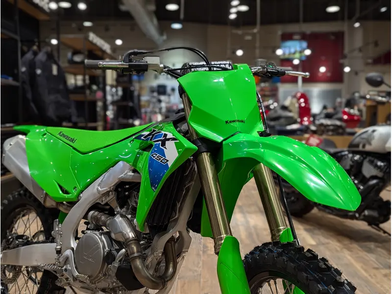 2026 Kawasaki KX450 // Lime Green
