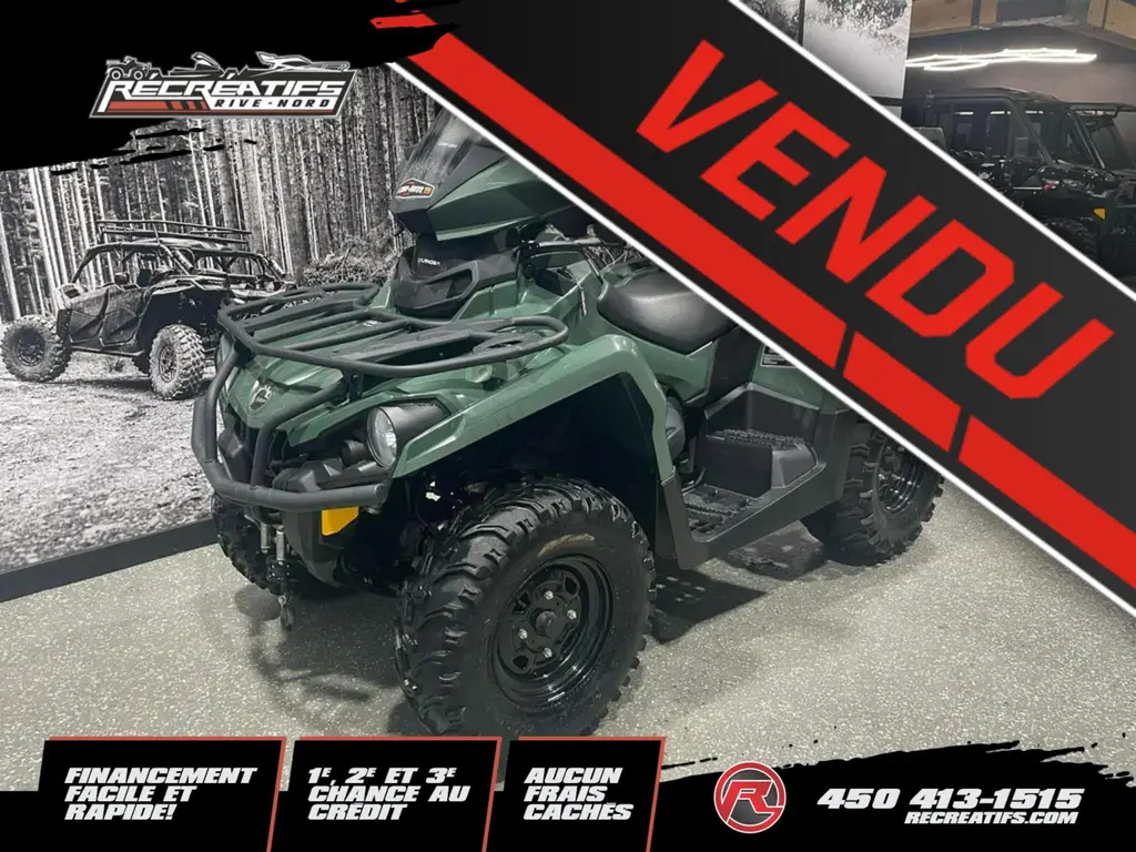 2021 Can-Am OUTLANDER MAX 450 DPS **SUPER ÉQUIPÉ!!