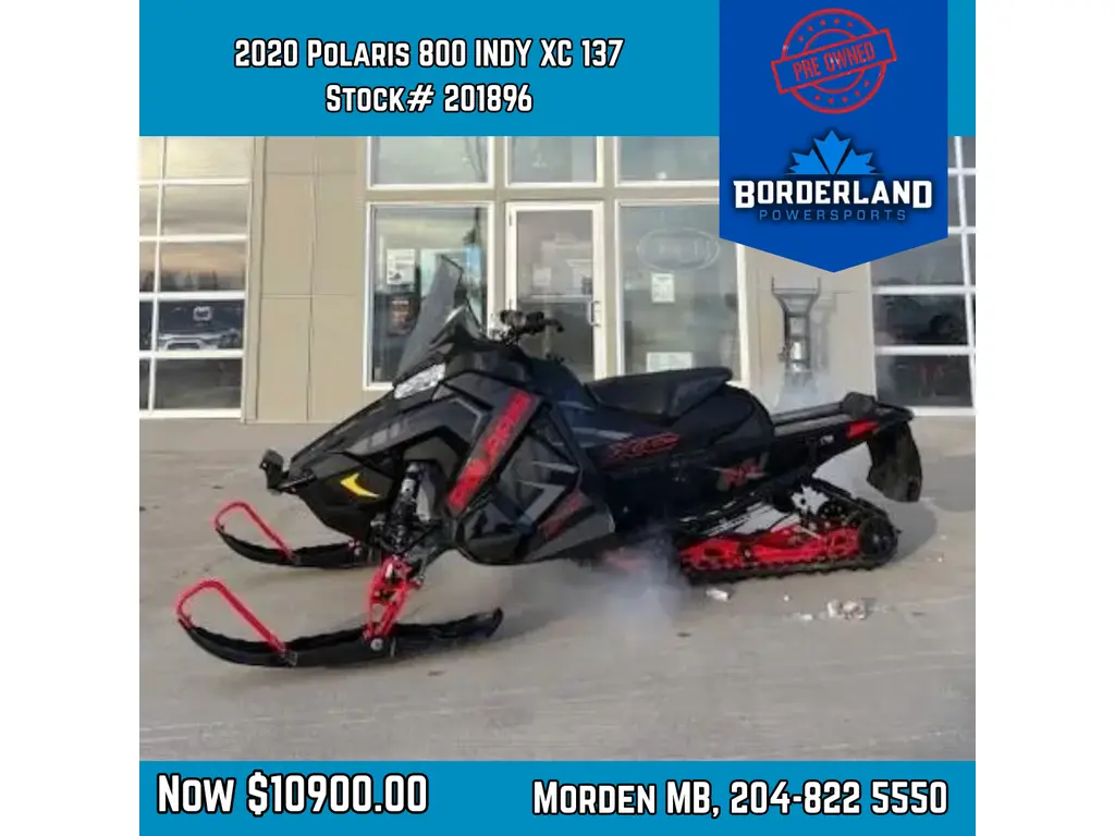 2020 Polaris 800 INDY XC 137 SC-SELECT